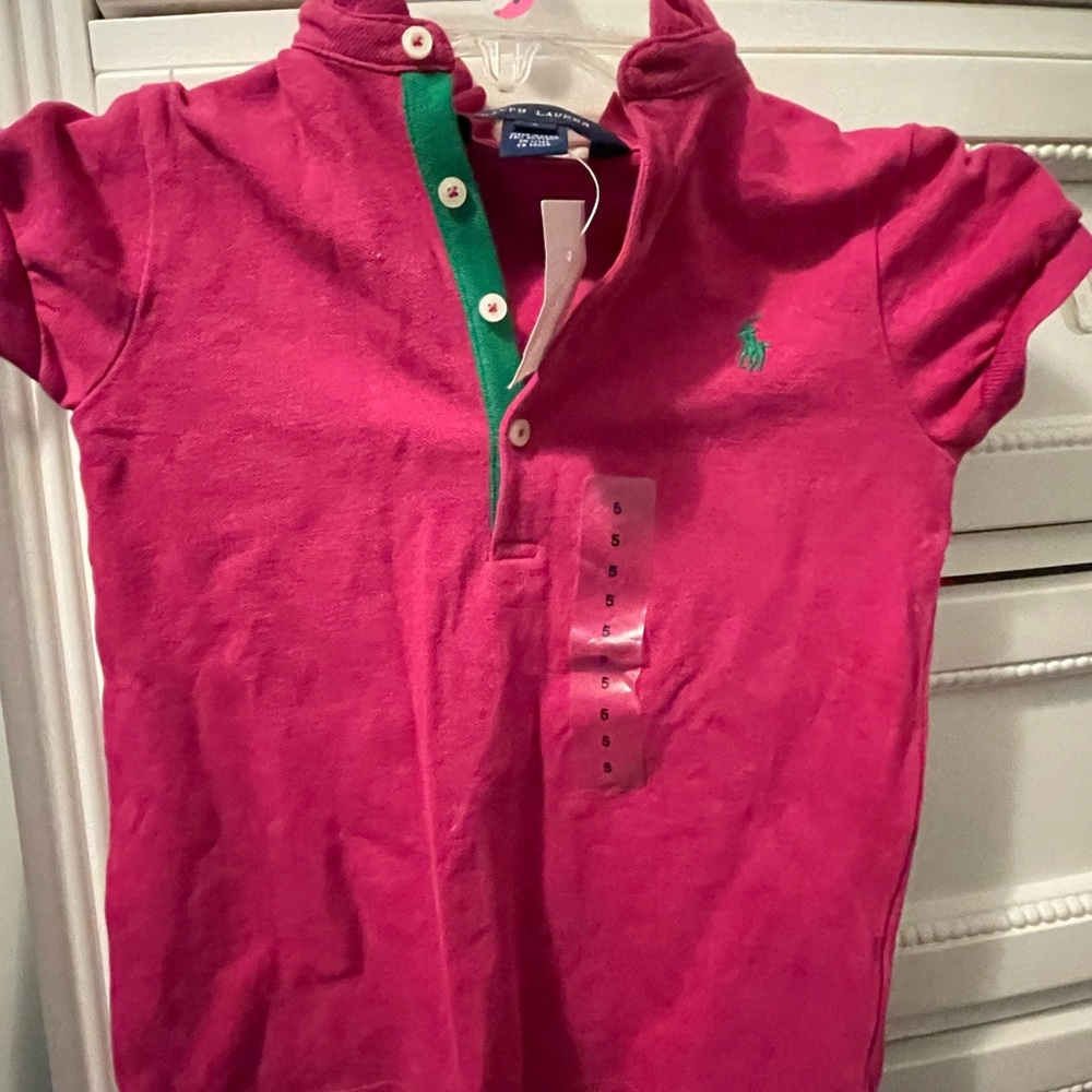 Girls Ralph Lauren polo shirt NWT